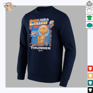 Oklahoma City Thunder NBA Finals 2025 retro shirt