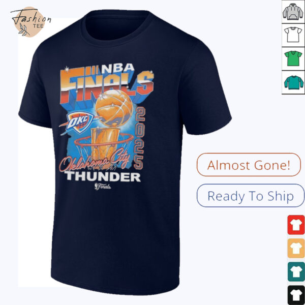Oklahoma City Thunder NBA Finals 2025 retro shirt