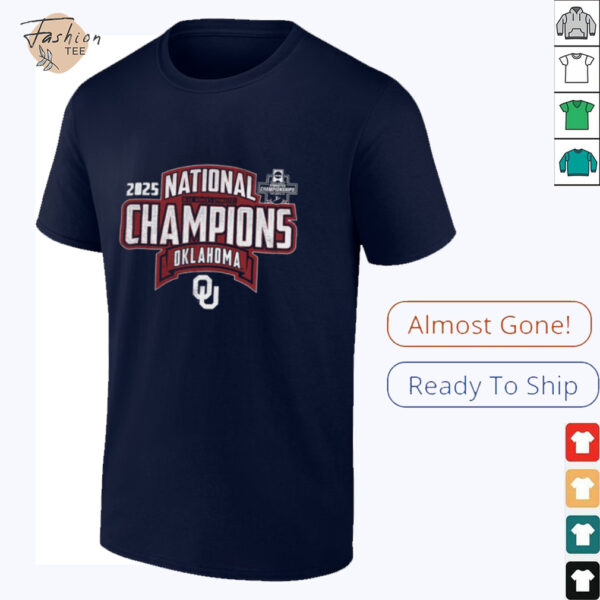 Oklahoma Sooners 2025 NCAA Women’s Gymnastics National Champions shirt