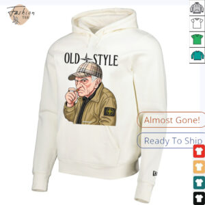 Old Style Man with Cap Graphic T Shirt1