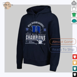 Original Duke Blue Devils Ncaa Division Baseball 2025 Champions Regional...