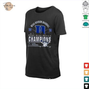 Original Duke Blue Devils Ncaa Division Baseball 2025 Champions Regional...