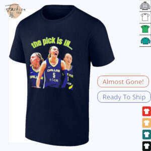Paige Bueckers Dallas Wings the pick is in shirt