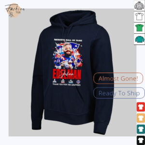 Patriots Hall of Fame Julian Edelman New England Patriots thank you for the memories shirt3