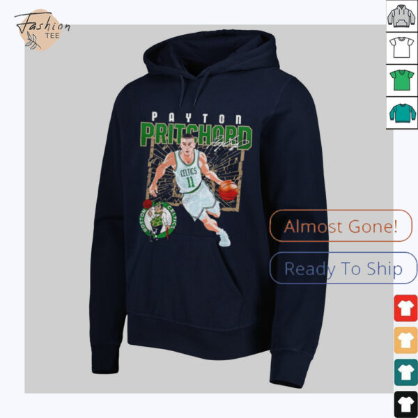 Payton Pritchard Boston Celtics basketball player shattered signature shirt