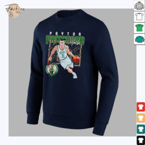 Payton Pritchard Boston Celtics basketball player shattered signature shirt3