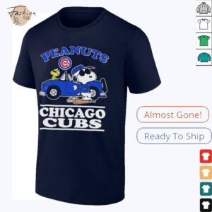 Peanuts Snoopy and Woodstock Chicago Cubs 2025 shirt2