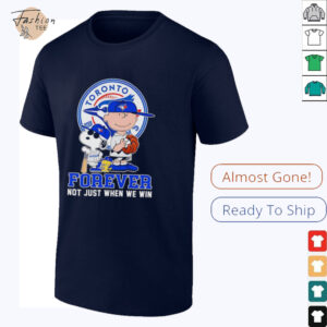Peanuts Toronto Blue Jays forever not just when we win...