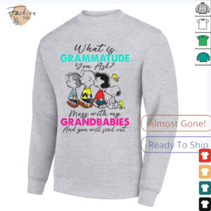 Peanuts characters what is grammatude you ask mess with my...