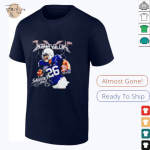 Penn State Nittany Lions Saquon Barkley house welcome to Happy Valley signature shirt1