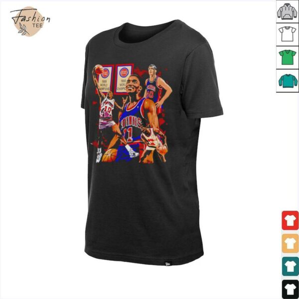 Pistons World champions 1989 graphic retro shirt