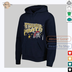 Pittsburgh Pirates Starter Womens Fireworks V Neck T Shirt 26 11zon2