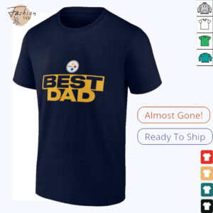 Pittsburgh Steelers Best Dad T Shirt