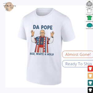 Pope Leo XIV Da Pope Red White And Holy From...