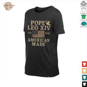 Pope Leo XIV Retro Catholic T Shirt2