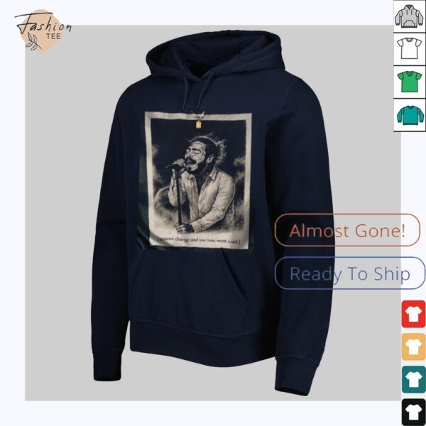 Post Malone Lyric Art Seasons Change Aesthetic Music Artwork Shirt