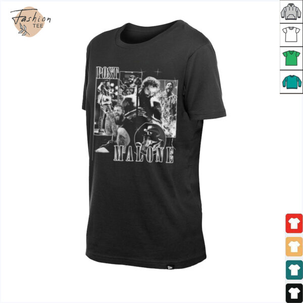 Post Malone Music Tour 2025 Album Artwork Shirt