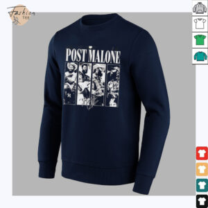 Post Malone Vintage Rap Music F1 Trillion Tour Album Shirt0
