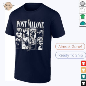 Post Malone Vintage Rap Music F1 Trillion Tour Album Shirt3