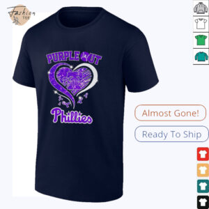 Purple out Philadelphia Phillies shirt