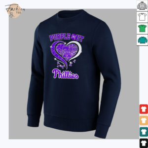 Purple out Philadelphia Phillies shirt
