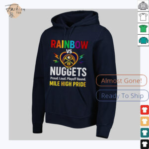 Rainbow Vs Denver Nuggets Mile High Pride Regular Shirt3