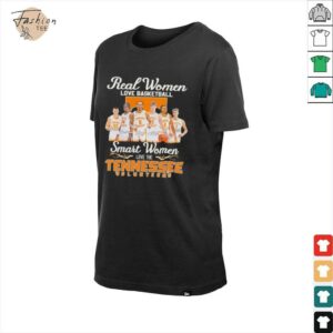 Real women love basketball smart women love the Tennessee Volunteers...