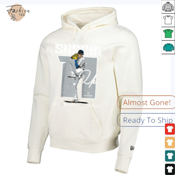 Roki Sasaki  Los Angeles D MLB Baseball Players MLBROS201M Raglan Shirt