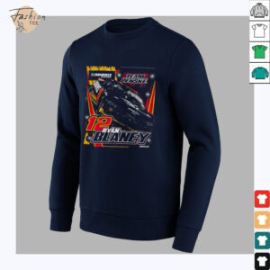 Ryan Blaney Team Penske Charcoal Advance Auto Parts Shirt
