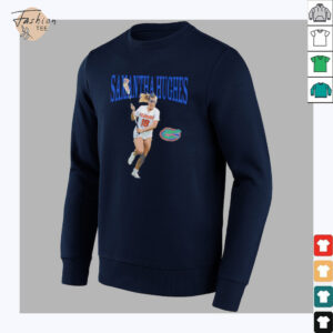 Samantha Hughes Florida lacrosse illustrated shirt0