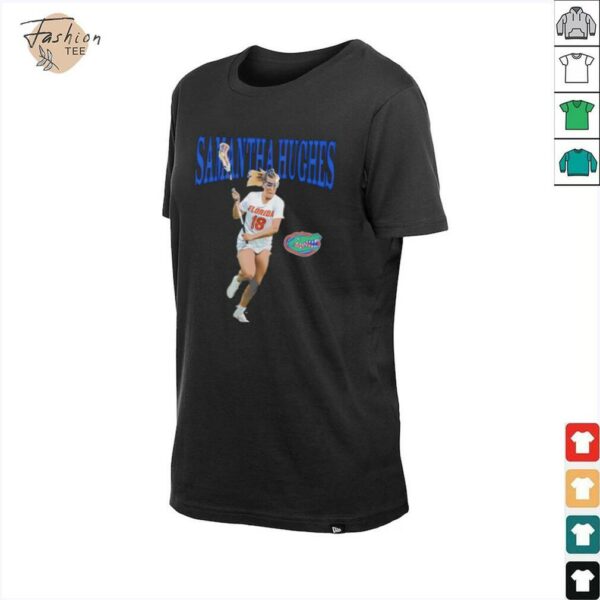 Samantha Hughes Florida lacrosse illustrated shirt
