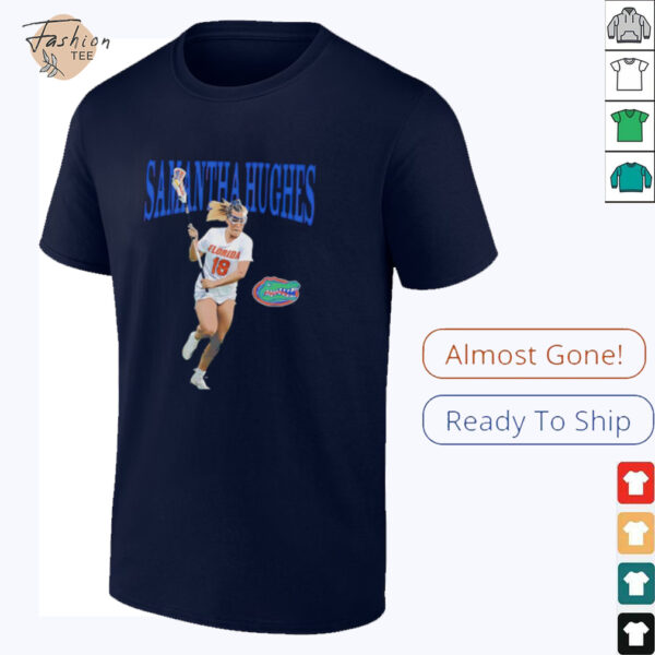 Samantha Hughes Florida lacrosse illustrated shirt