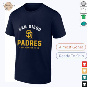 San Diego Padres logo established 1969 shirt