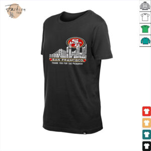 San Francisco 49ers thank you for the memories players name...
