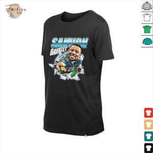 Saquon Barkley Philadelphia Eagles caricature big head shirt