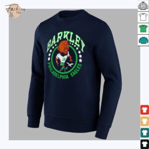 Saquon Barkley Philadelphia Eagles caricature shirt