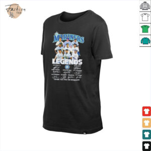Seattle Mariners Legends thank you for the memories signature shirt