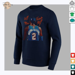 Shai Gilgeous Alexander MVP OKC Thunder Basketball 2025 NBA Finals shirt