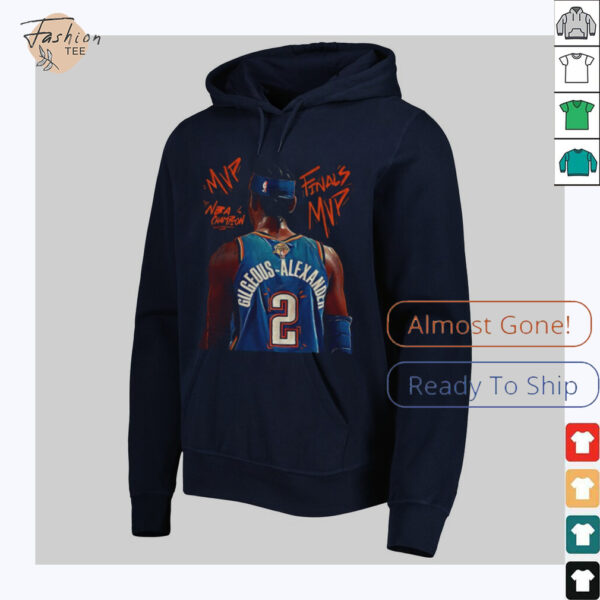 Shai Gilgeous Alexander MVP OKC Thunder Basketball 2025 NBA Finals shirt