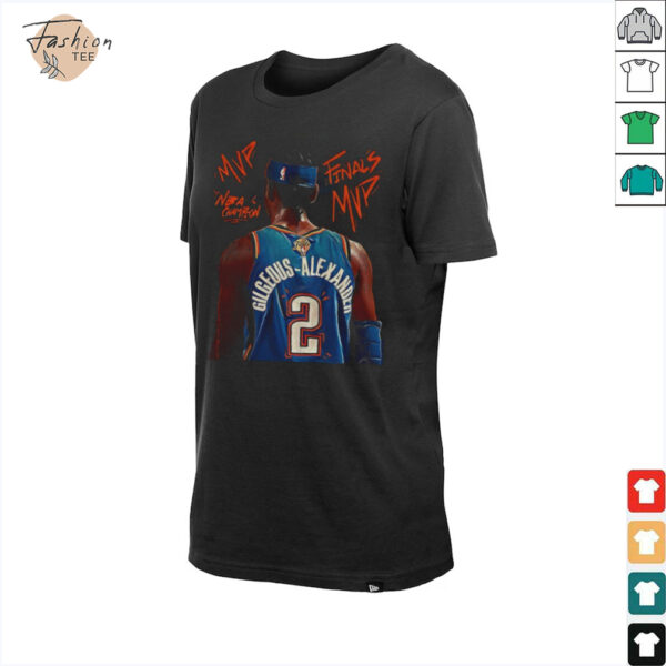 Shai Gilgeous Alexander MVP OKC Thunder Basketball 2025 NBA Finals shirt