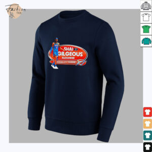 Shai Gilgeous Alexander OKC Thunder Basketball Playoffs 2025 shirt