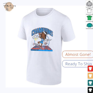 Shai Gilgeous Alexander caricature Oklahoma City Thunder NBA Finals Champions signature shirt
