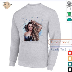 Shakira Las Mujeres Ya No Lloran Tour Concert Shirt 2025 Latin Pop Music Tour Merch Tee2