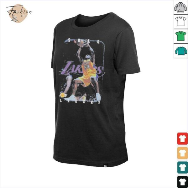 Shaquille O’Neal Los Angeles Lakers Hardwood NBA Legends T Shirts