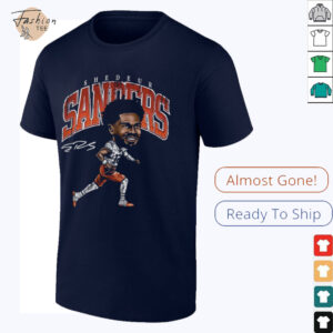 Shedeur Sanders Cleveland Browns NFL football cartoon shirt2 1
