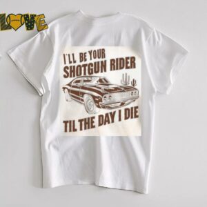 Shotgun Rider Cowboy Music T Shirt2