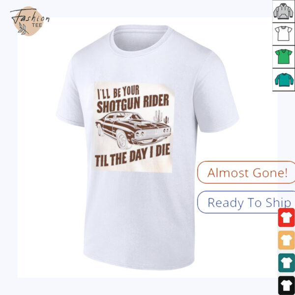 Shotgun Rider Cowboy Music T Shirt