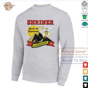 Shriner Now and Forever Legendary Noble Shrine Template T Shirt