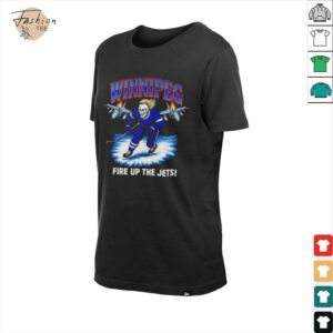 Skeleton Winnipeg Jets fire up the Jets shirt