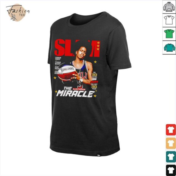 Slam Allen Iverson The Answer Philadelphia 76ers shirt